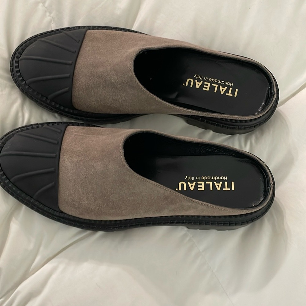 Italeau Suede Slip-On Shoes